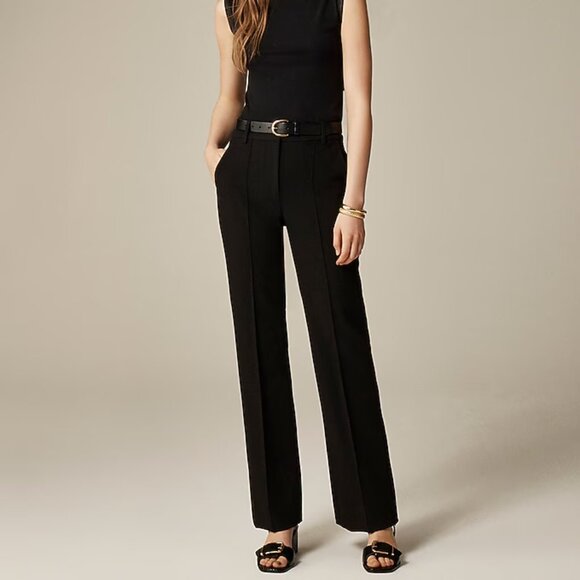 J. Crew Pants - J. Crew Women's Natalia pant in four-season stretch Size 4 Black